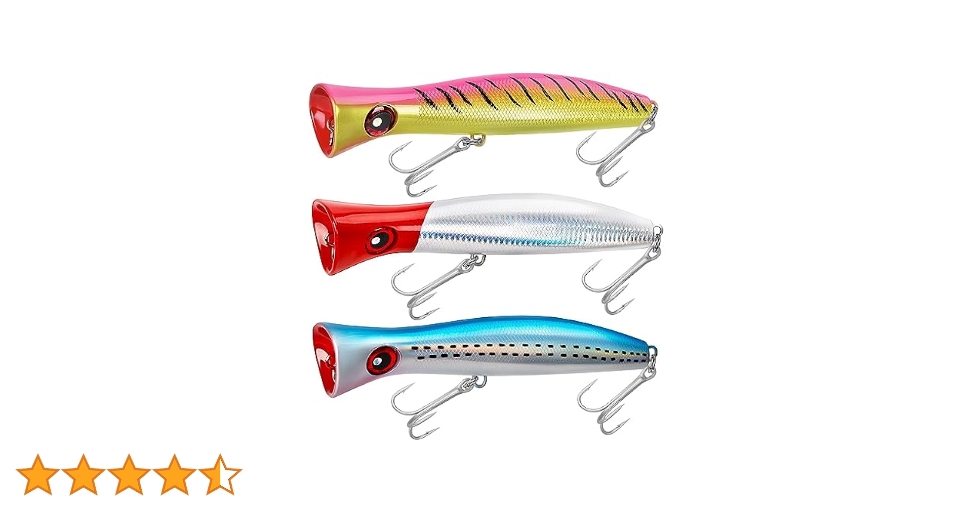 ポッパー系ルアー・GT・マグロ　14本セット Amazon | THKFISHトップウォーター フィッシングルアー GT